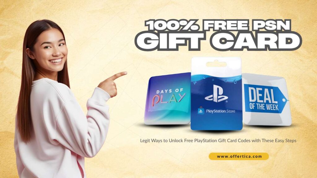 Playstation Gift Card Offer: Best Ways to Get Free Deals!